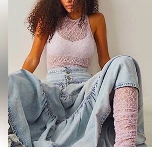 New hard to get catsuit in orchid